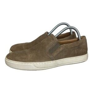 Vince Barron Tan Leather Men's Slip-on Sneakers Size 7.5